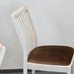 VINTAGE STÜHLE 4er Set Weiß Polsterstuhl Stuhl retro küche Esszimmerstühle Holz Shabby Chic