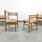 DANISH STUHL Stuhl Mid Century Stühle Modern Eiche Geflecht Vintage Esszimmer Küche