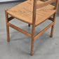 DANISH STUHL Stuhl Mid Century Stühle Modern Eiche Geflecht Vintage Esszimmer Küche