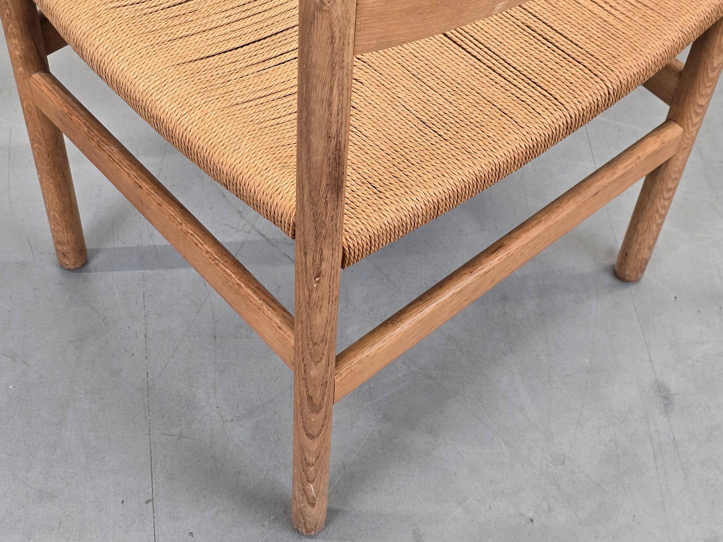 DANISH STUHL Stuhl Mid Century Stühle Modern Eiche Geflecht Vintage Esszimmer Küche
