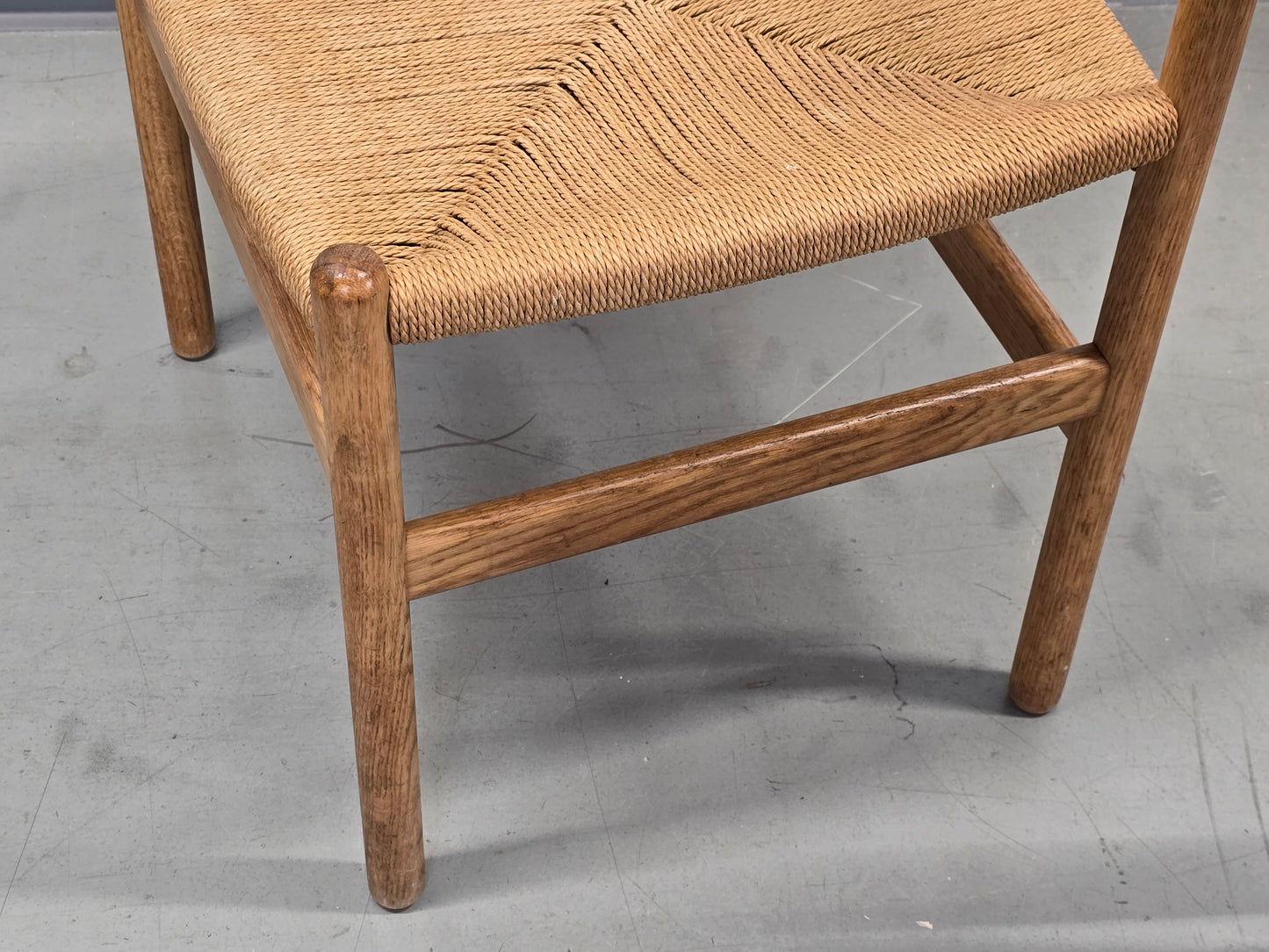 DANISH STUHL Stuhl Mid Century Stühle Modern Eiche Geflecht Vintage Esszimmer Küche