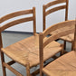 DANISH STUHL Stuhl Mid Century Stühle Modern Eiche Geflecht Vintage Esszimmer Küche