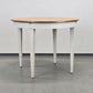 VINTAGE ESSTISCH RUND Ausziehbar Küche Tisch Küchentisch Holztisch Weiß Scandi