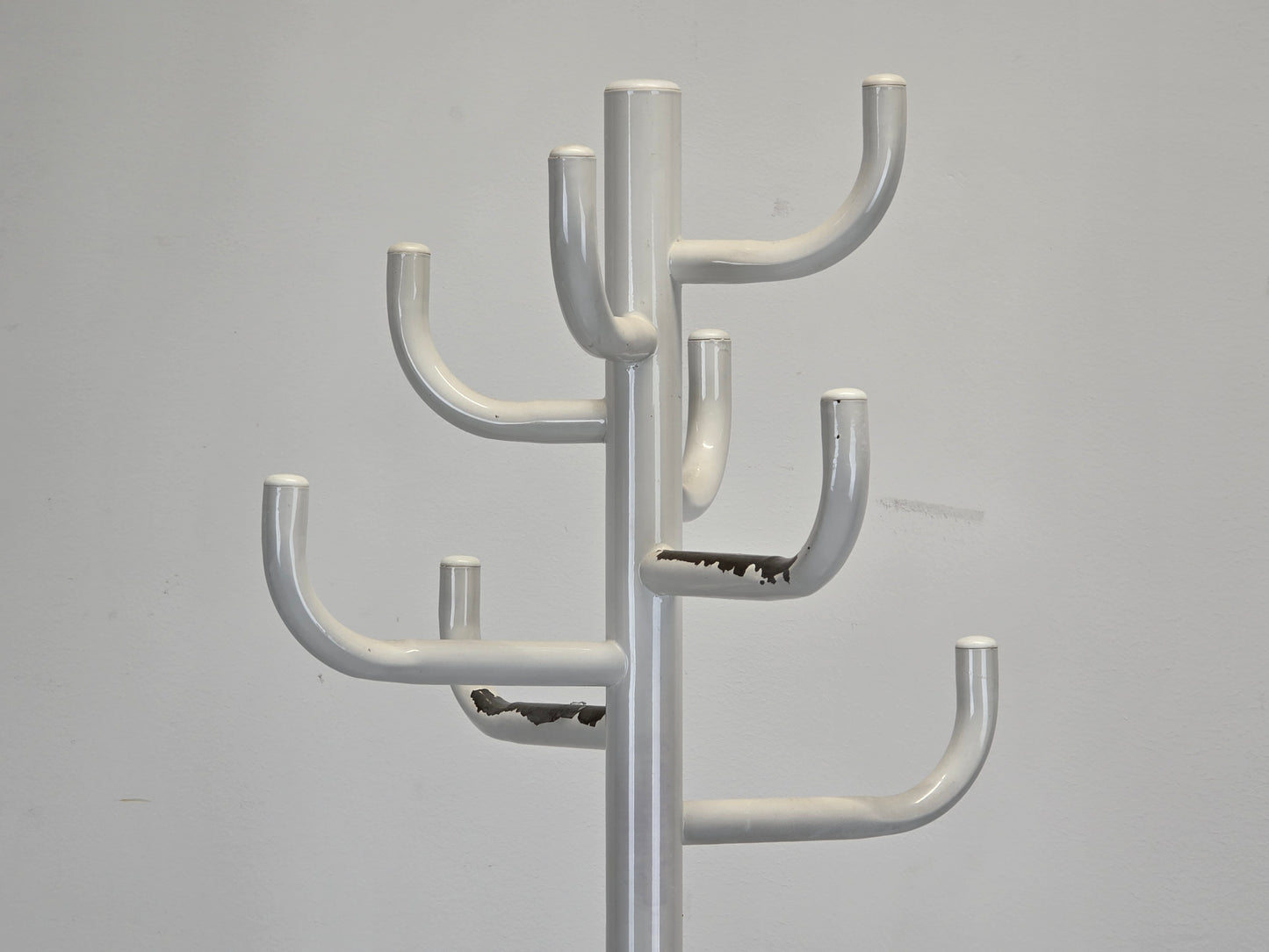 JAN KURTZ Kaktus Garderobenständer Kleiderständer Weiß Design Metall Vintage