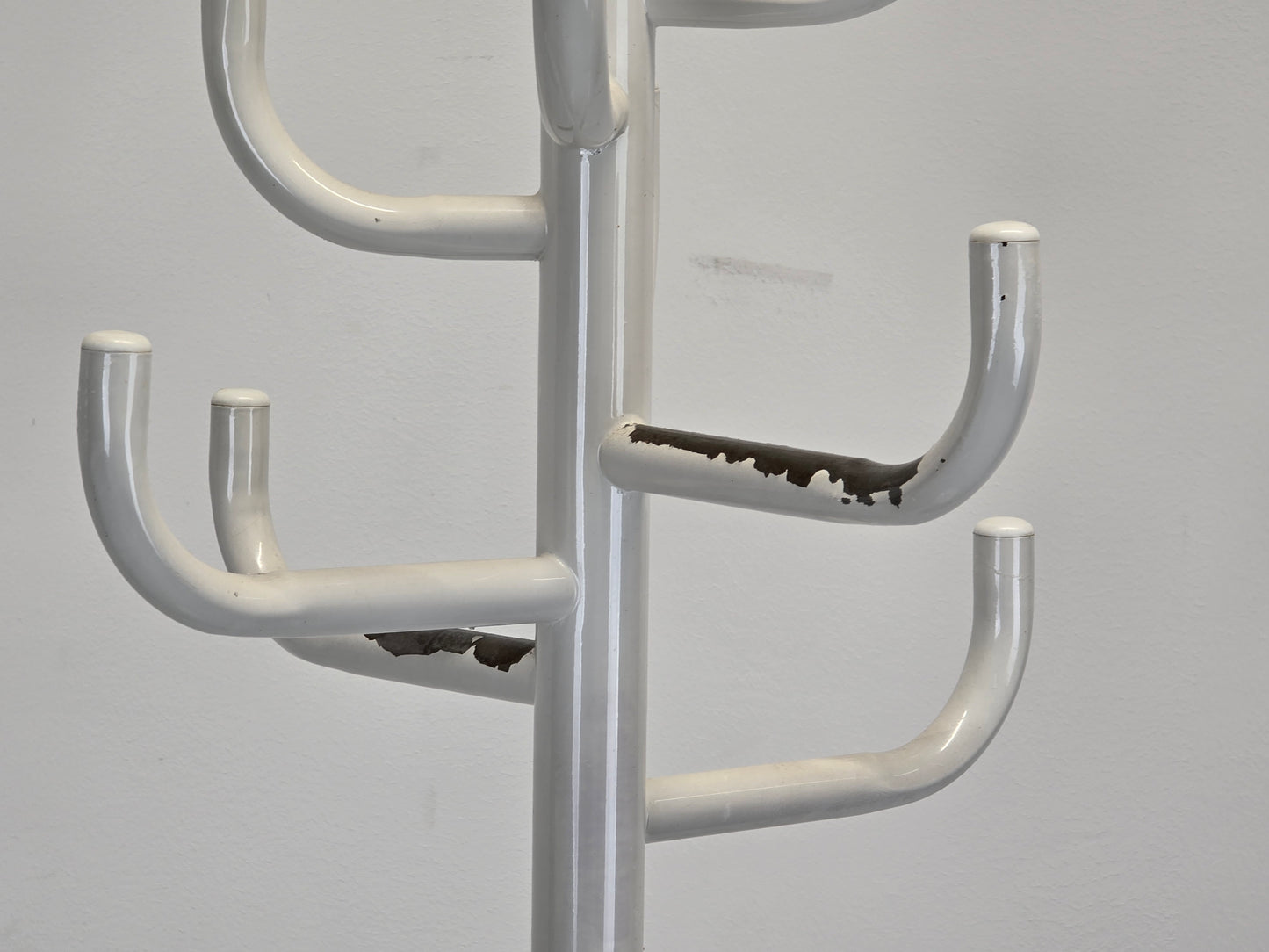 JAN KURTZ Kaktus Garderobenständer Kleiderständer Weiß Design Metall Vintage