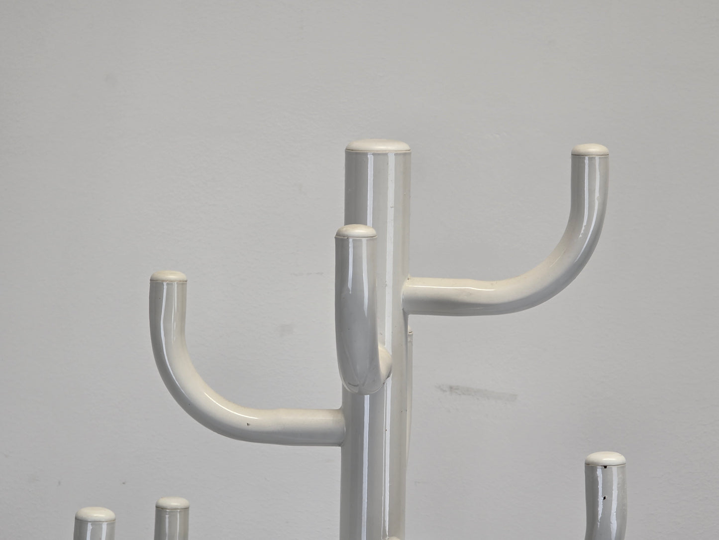 JAN KURTZ Kaktus Garderobenständer Kleiderständer Weiß Design Metall Vintage
