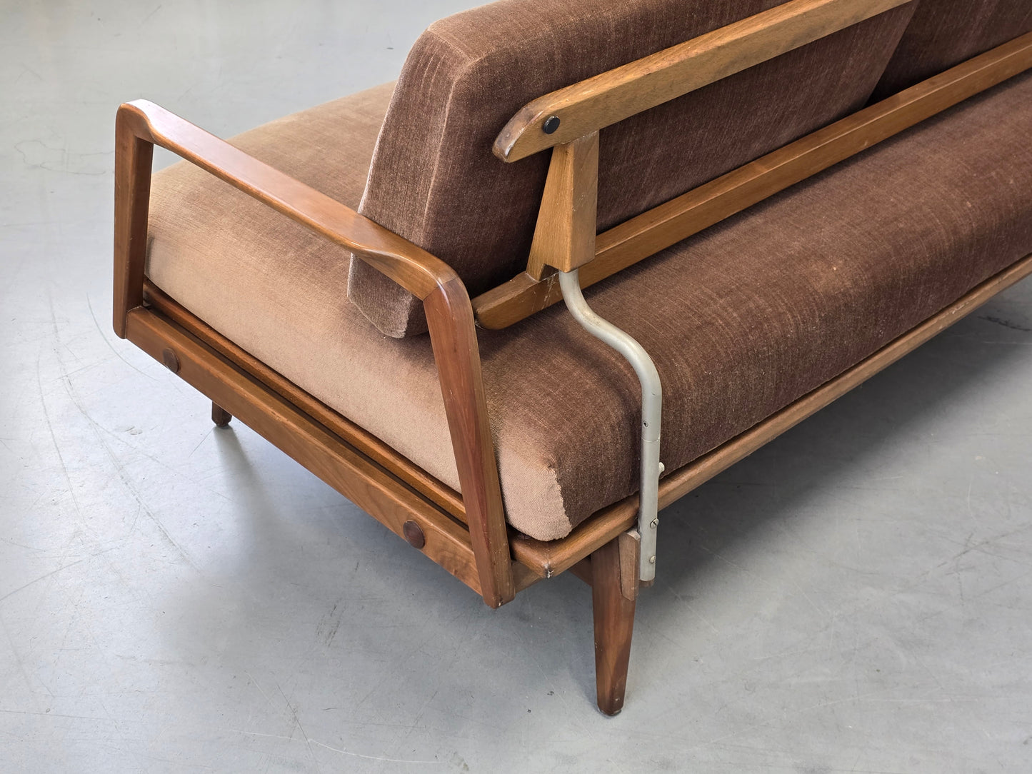 KNOLL ANTIMOTT vintage couch Daybed Sofa Schlafsofa Mid Century Recamiere 60s