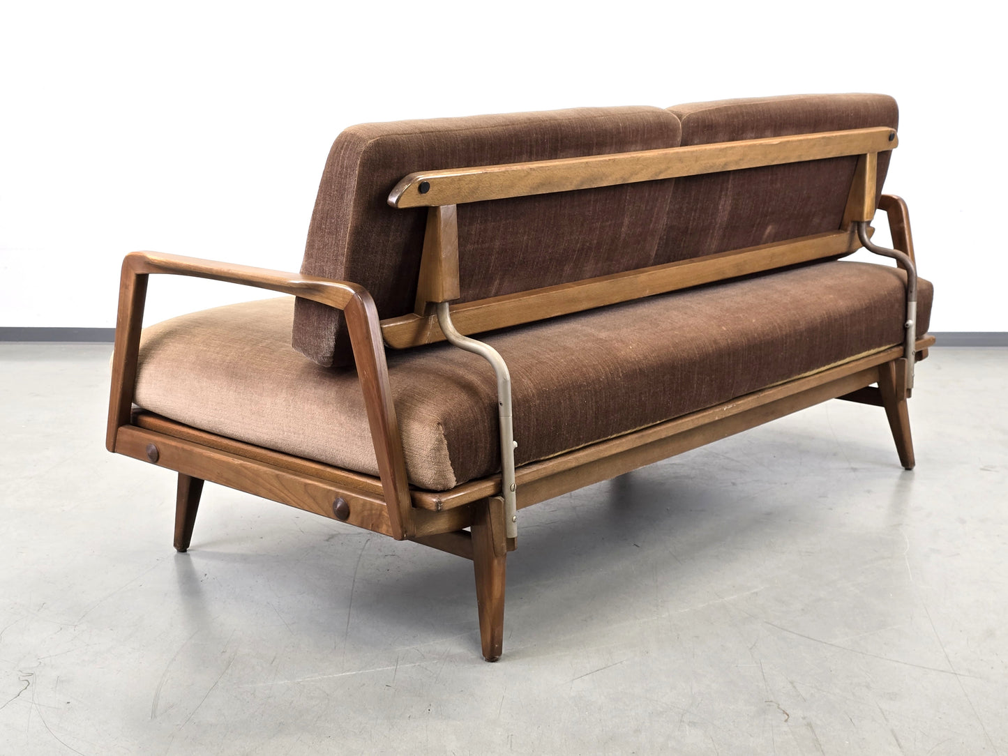 KNOLL ANTIMOTT vintage couch Daybed Sofa Schlafsofa Mid Century Recamiere 60s