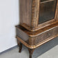 ANTIK VITRINE Bücherschrank Birke Furnier Biedermeier Stil Glasschrank Schrank