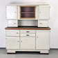 VINTAGE KÜCHENSCHRANK Buffet 50er Jahre Anrichte Schüttenschrank Weiß Retro