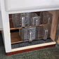 VINTAGE KÜCHENSCHRANK Buffet 50er Jahre Anrichte Schüttenschrank Weiß Retro