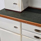 VINTAGE KÜCHENSCHRANK Buffet 50er Jahre Anrichte Schüttenschrank Weiß Retro