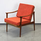 FREDRIK KAYSER Sessel Teak Vatne Møbler Norwegen Lounge Chair Mid Century Modern