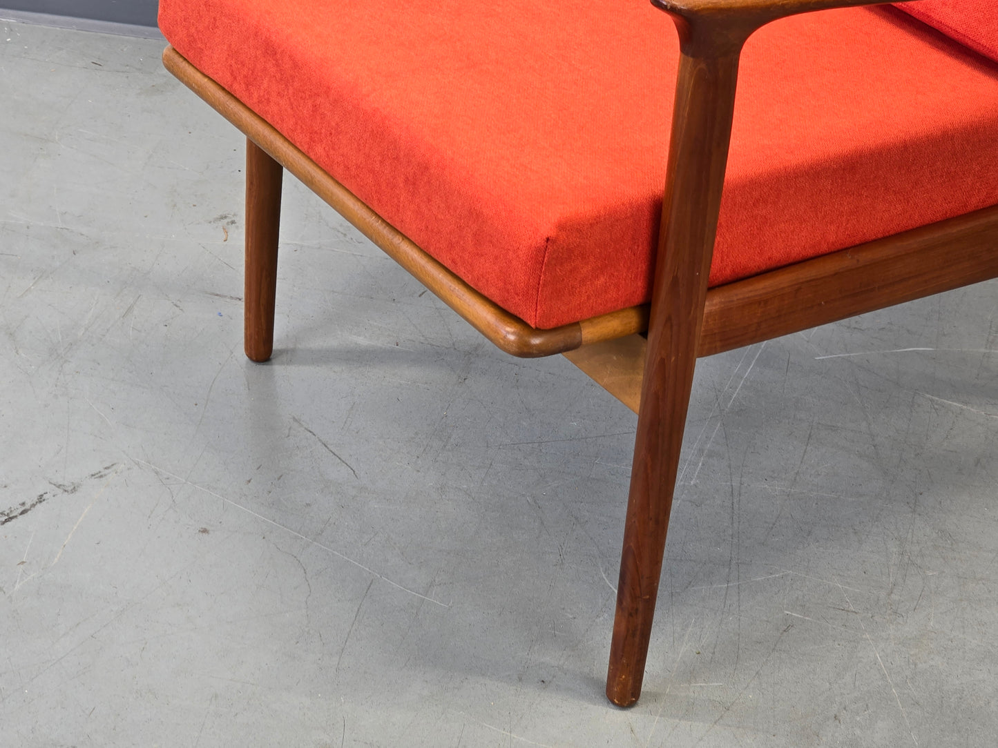 FREDRIK KAYSER Sessel Teak Vatne Møbler Norwegen Lounge Chair Mid Century Modern