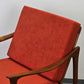 FREDRIK KAYSER Sessel Teak Vatne Møbler Norwegen Lounge Chair Mid Century Modern