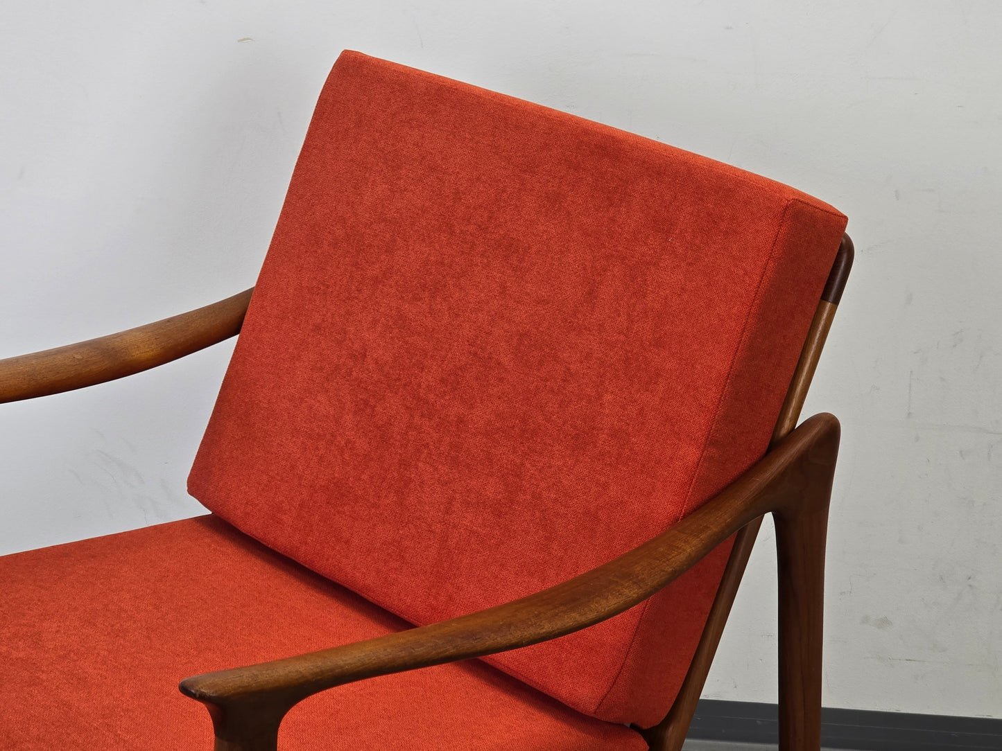 FREDRIK KAYSER Sessel Teak Vatne Møbler Norwegen Lounge Chair Mid Century Modern