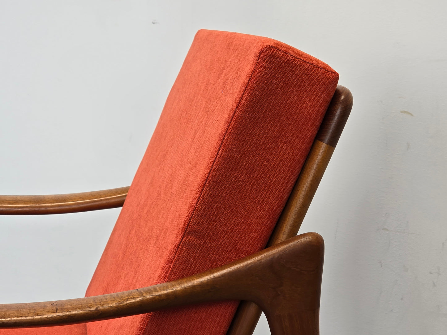 FREDRIK KAYSER Sessel Teak Vatne Møbler Norwegen Lounge Chair Mid Century Modern
