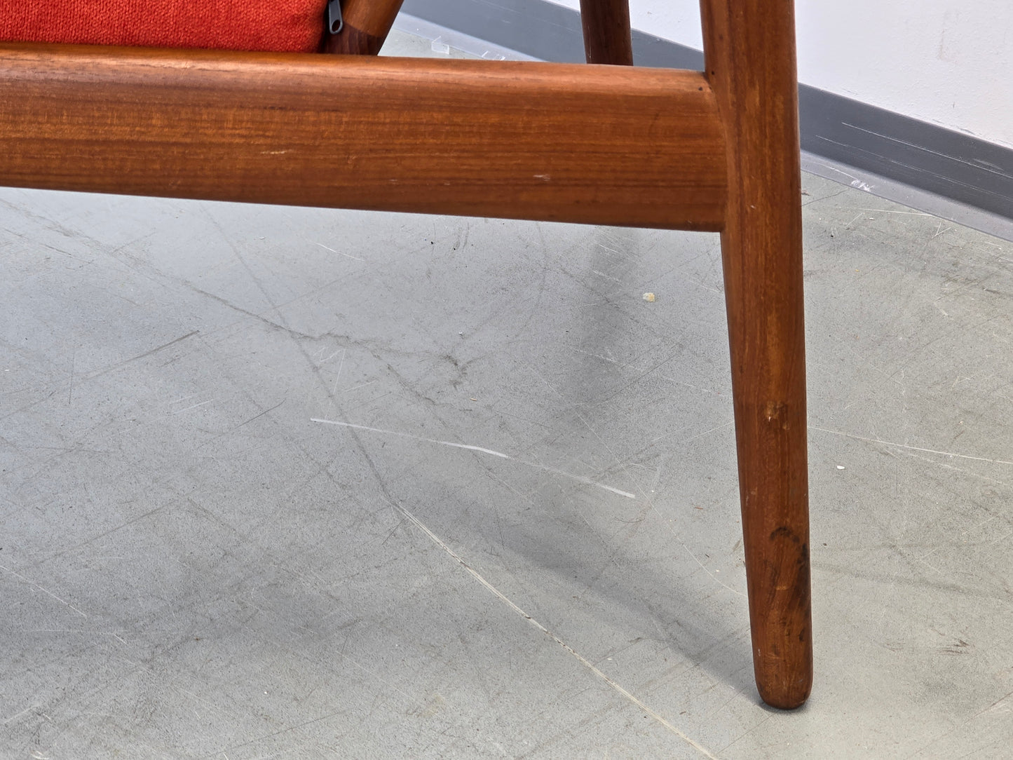 FREDRIK KAYSER Sessel Teak Vatne Møbler Norwegen Lounge Chair Mid Century Modern