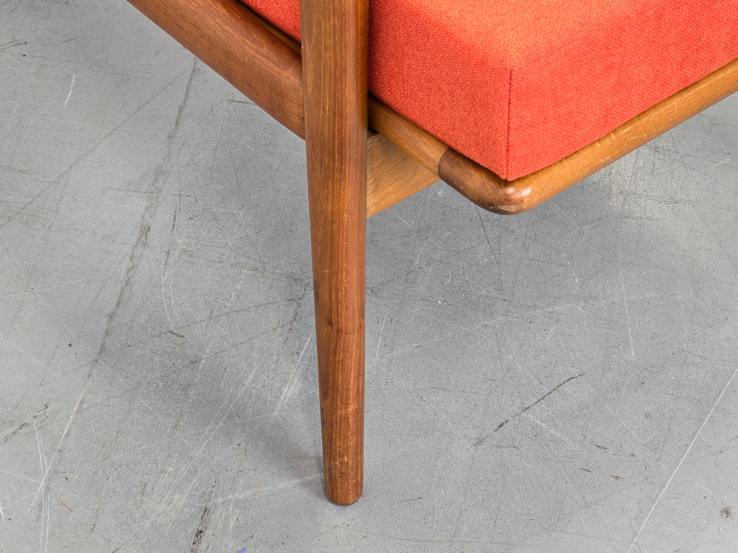 FREDRIK KAYSER Sessel Teak Vatne Møbler Norwegen Lounge Chair Mid Century Modern