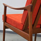 FREDRIK KAYSER Sessel Teak Vatne Møbler Norwegen Lounge Chair Mid Century Modern
