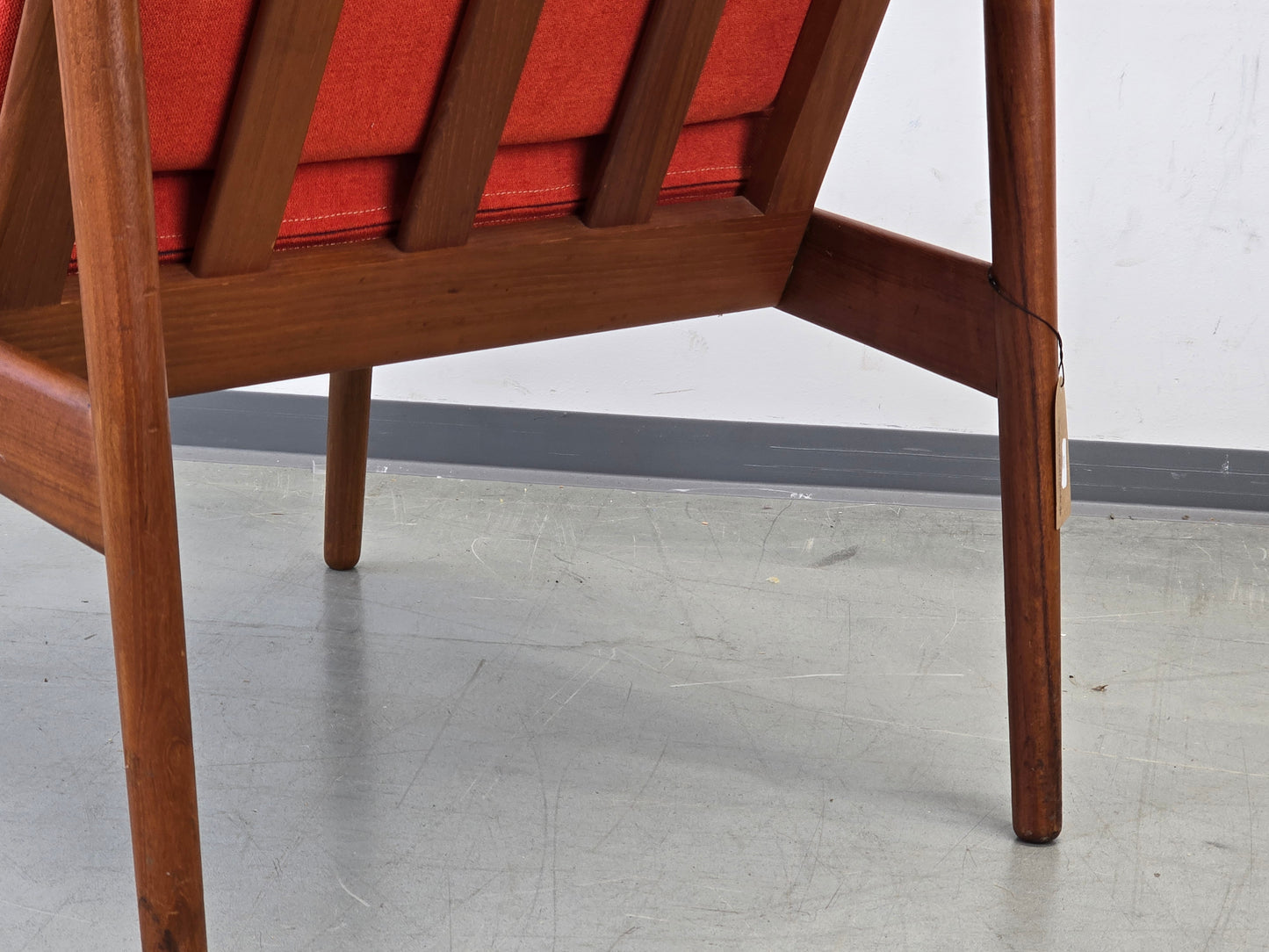 FREDRIK KAYSER Sessel Teak Vatne Møbler Norwegen Lounge Chair Mid Century Modern