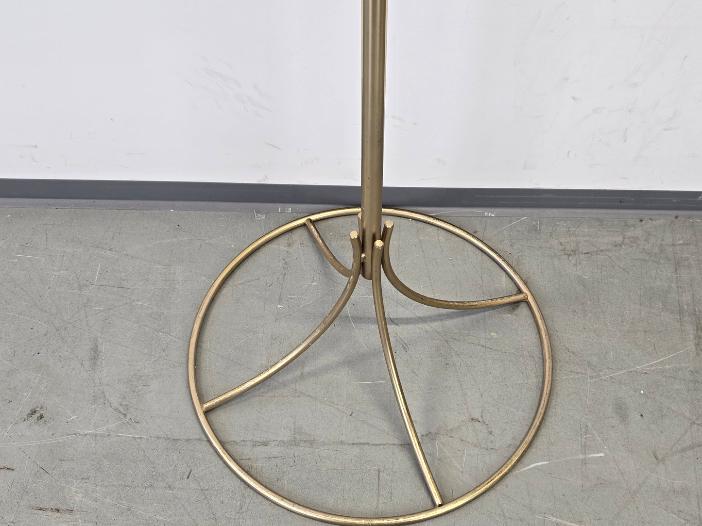 MESSING GARDEROBENSTÄNDER Gold Vintage Garderobe Kleiderständer Boho Hollywood