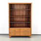 VINTAGE REGAL Bücherregal Mid Century Teak 60er Jahre Highboard Dänisch Design