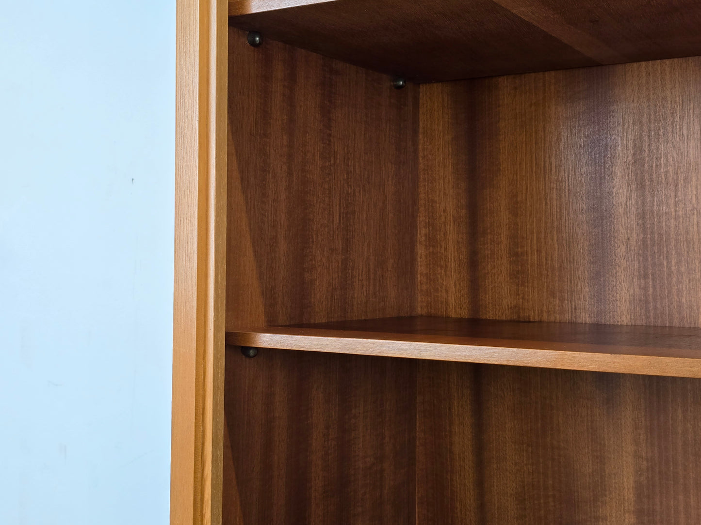 VINTAGE REGAL Bücherregal Mid Century Teak 60er Jahre Highboard Dänisch Design