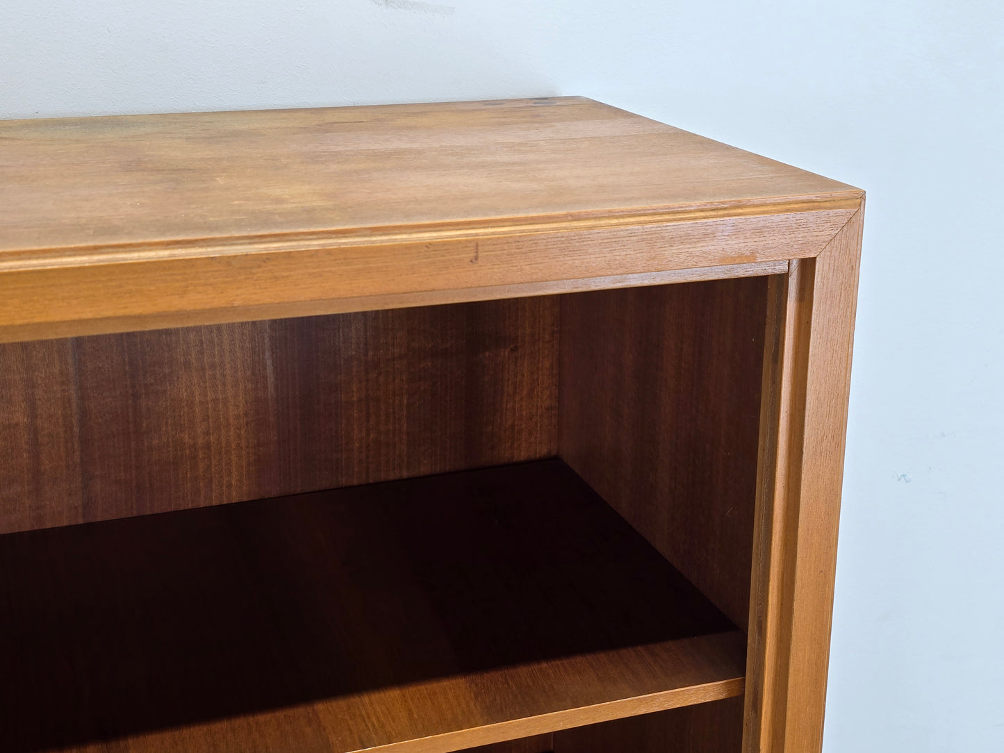 VINTAGE REGAL Bücherregal Mid Century Teak 60er Jahre Highboard Dänisch Design