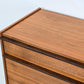 MID CENTURY Schuhschrank Kommode Teak Vintage 60er Krämer Freiburg Highboard