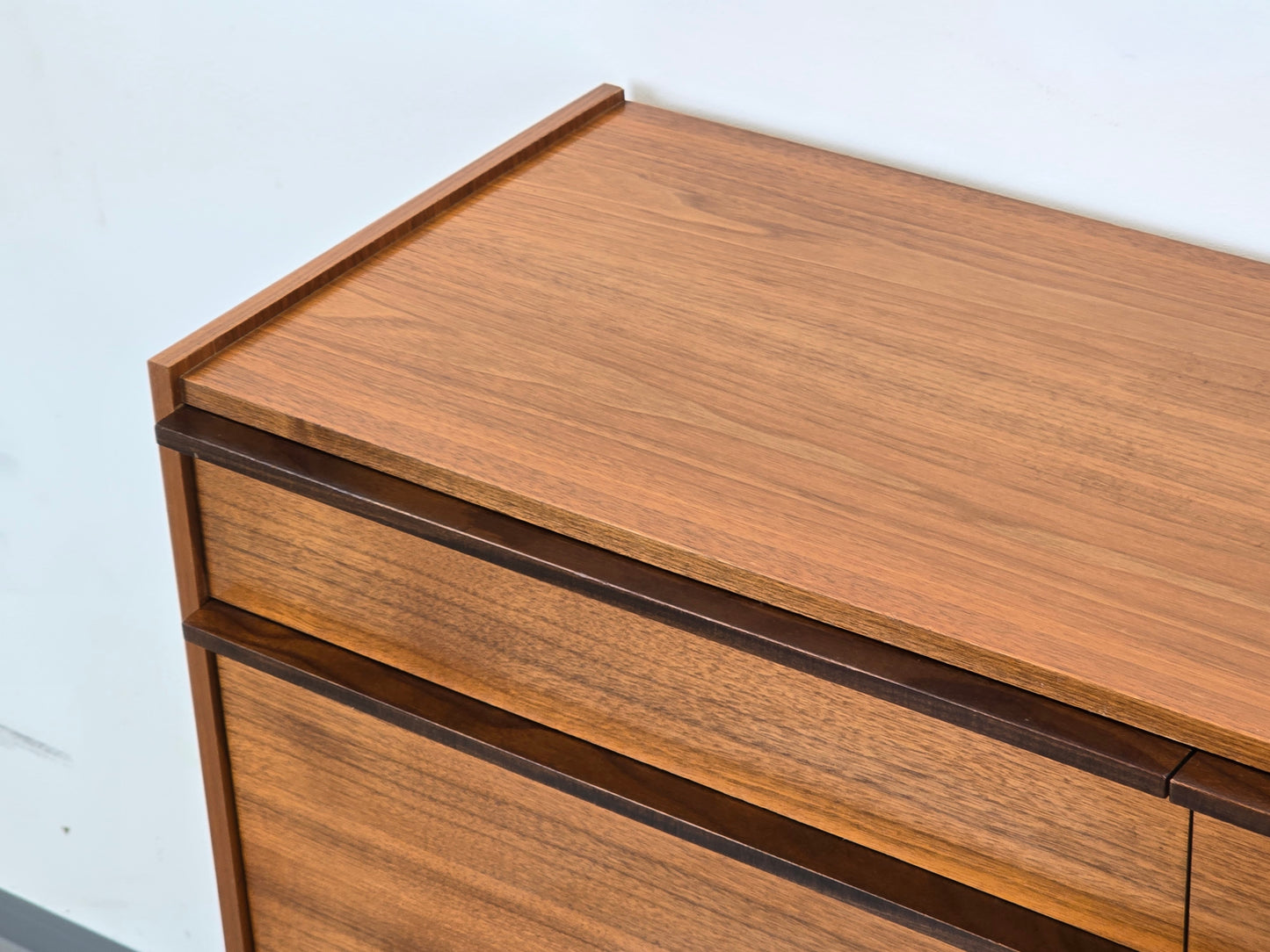MID CENTURY Schuhschrank Kommode Teak Vintage 60er Krämer Freiburg Highboard