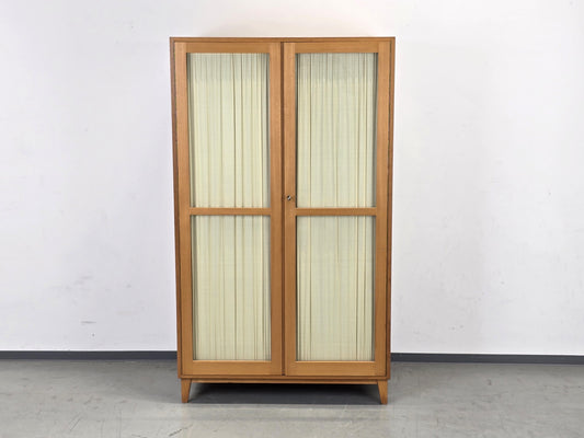VINTAGE SCHRANK Mid Century 60er Jahre Rüster Teak Ulme Kleiderschrank Garderobe