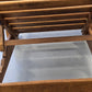 VINTAGE GARTENLIEGE Eiche Terrasse Liege Vintage Sonnenliege Pool Deckchair Holzliege