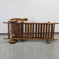 VINTAGE GARTENLIEGE Eiche Terrasse Liege Vintage Sonnenliege Pool Deckchair Holzliege