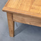 NUSSHOLZ COUCHTISCH Massiv 60er Jahre Mid Century Vintage Brutalist Design Tisch