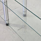 JUST-RACKS TV Rack Glas Aluminium Rollen Spectral Phonomöbel Lowboard High-End