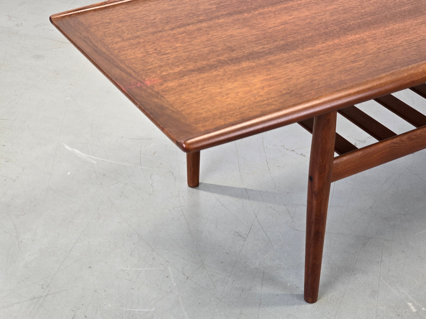 GRETE JALK Couchtisch Teakholz Glostrup Møbelfabrik Denmark Vintage 60er Tisch