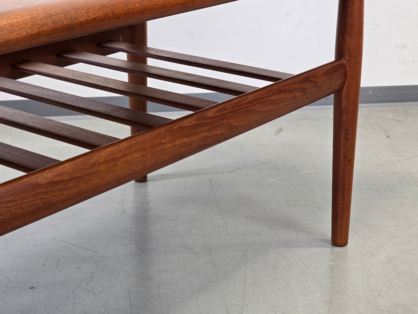 GRETE JALK Couchtisch Teakholz Glostrup Møbelfabrik Denmark Vintage 60er Tisch