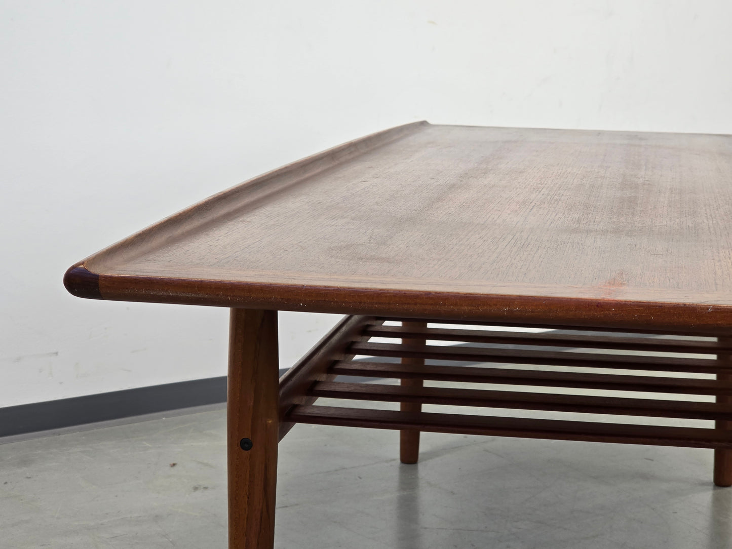 GRETE JALK Couchtisch Teakholz Glostrup Møbelfabrik Denmark Vintage 60er Tisch