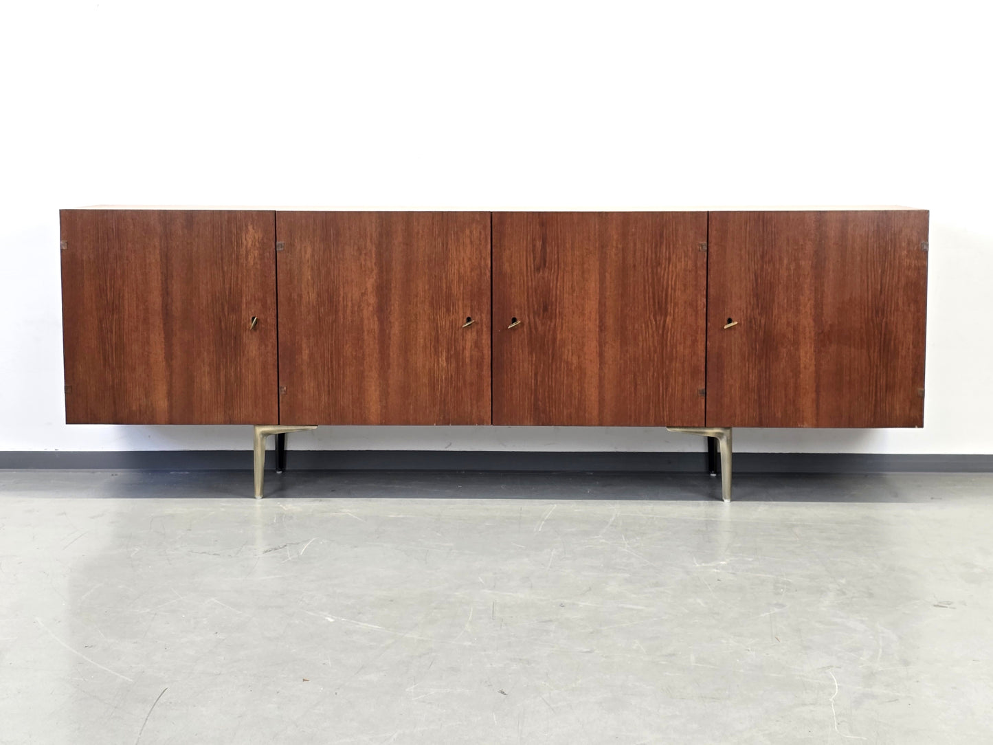 TEAK SIDEBOARD WK Möbel 60er Vintage Mid Century Design Tv Lowboard Kommode Schrank