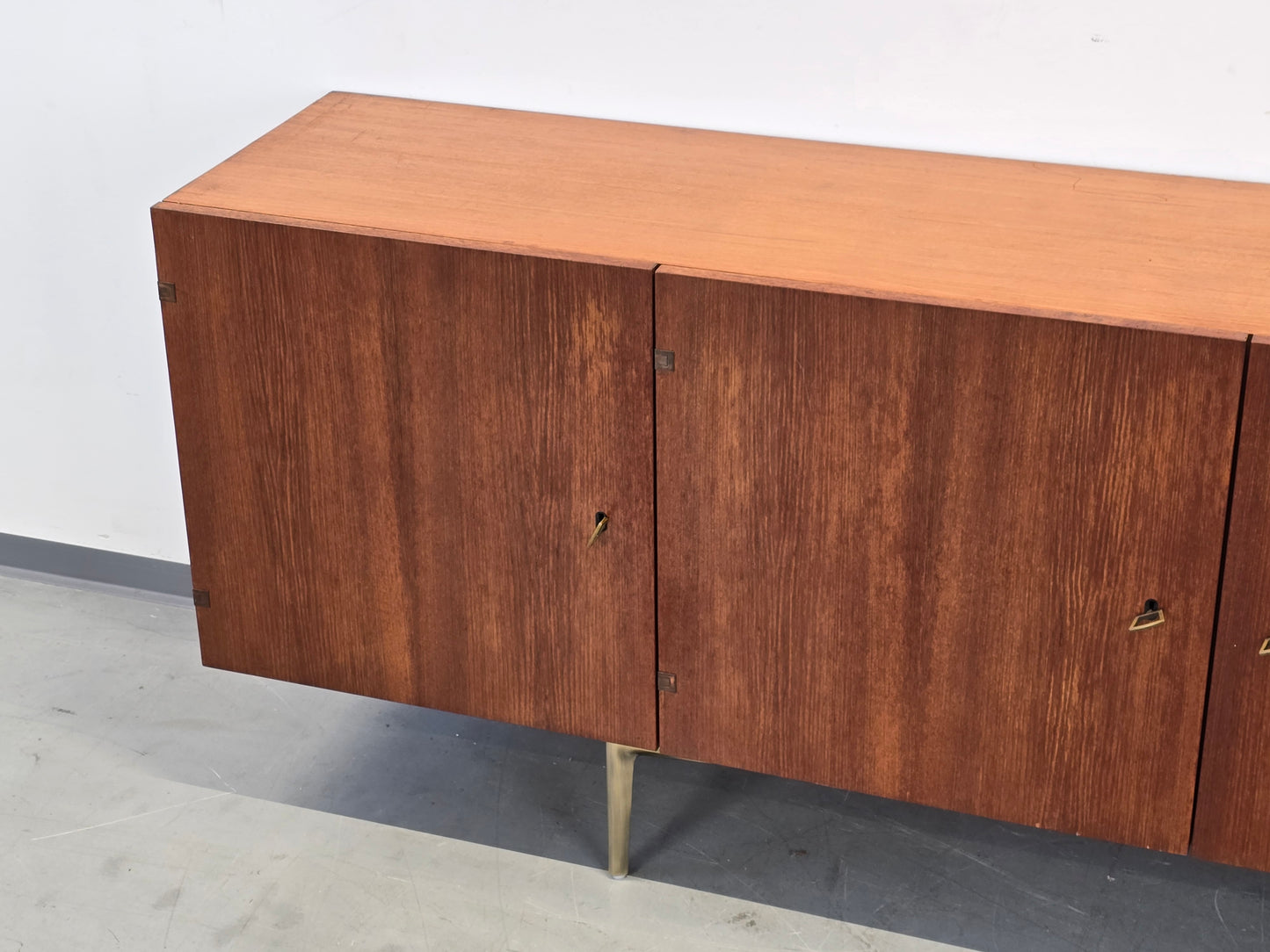 TEAK SIDEBOARD WK Möbel 60er Vintage Mid Century Design Tv Lowboard Kommode Schrank