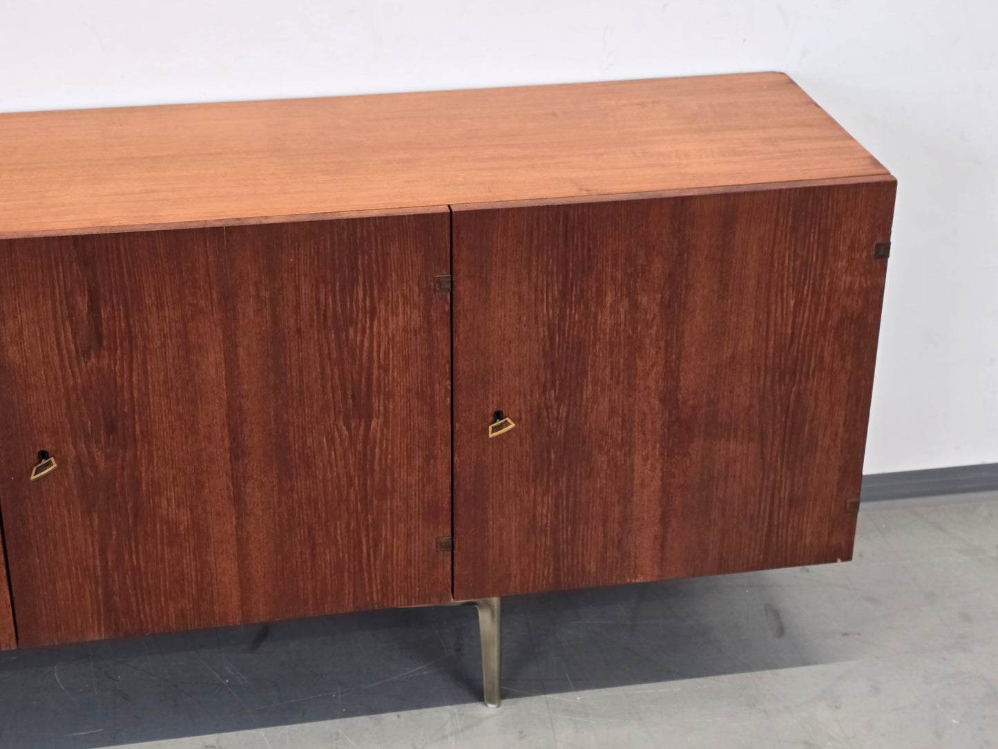 TEAK SIDEBOARD WK Möbel 60er Vintage Mid Century Design Tv Lowboard Kommode Schrank