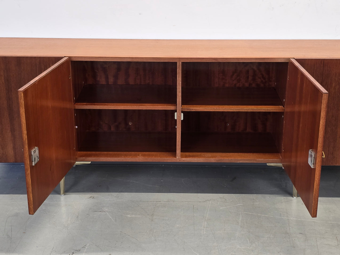 TEAK SIDEBOARD WK Möbel 60er Vintage Mid Century Design Tv Lowboard Kommode Schrank