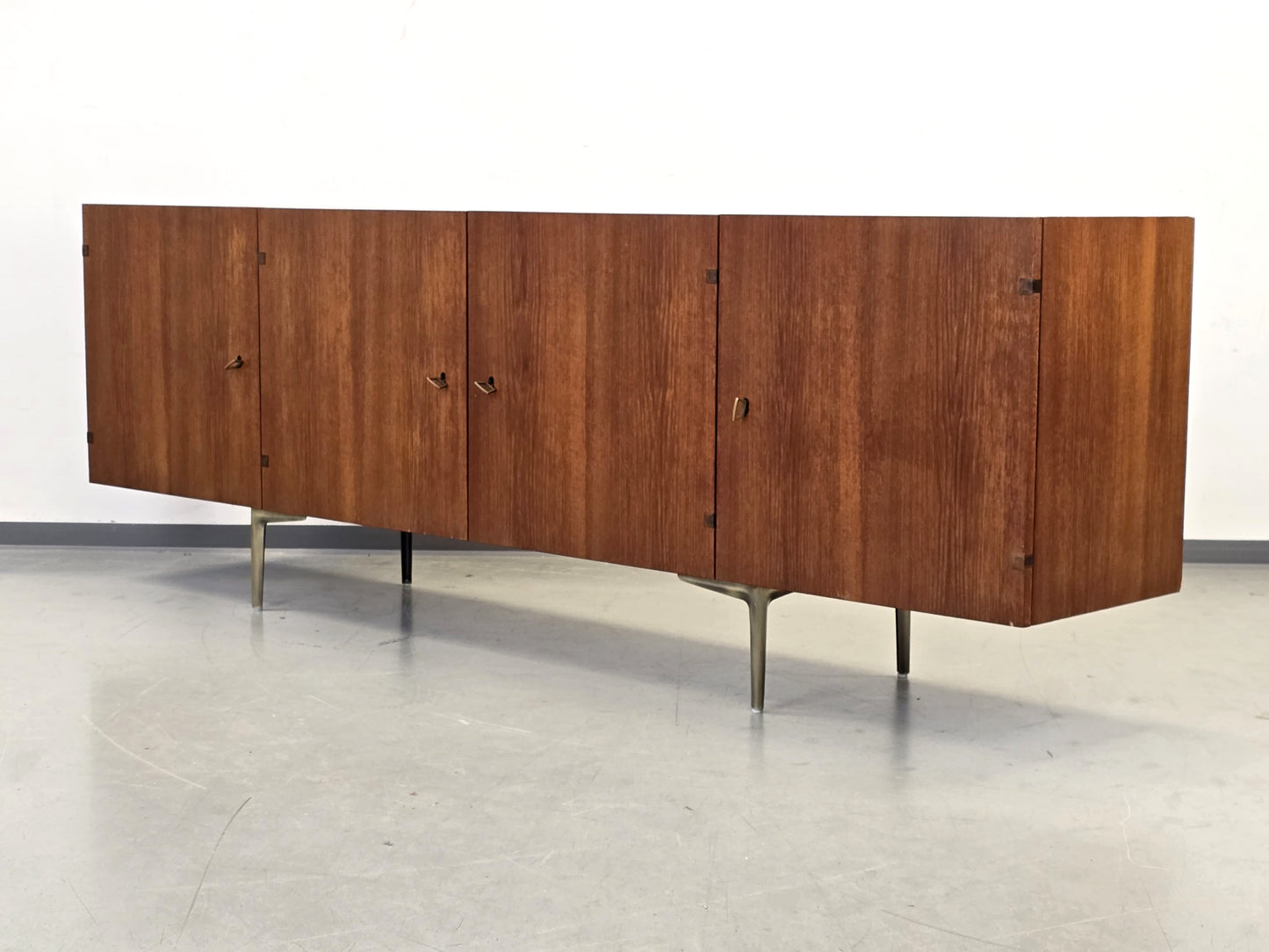 TEAK SIDEBOARD WK Möbel 60er Vintage Mid Century Design Tv Lowboard Kommode Schrank