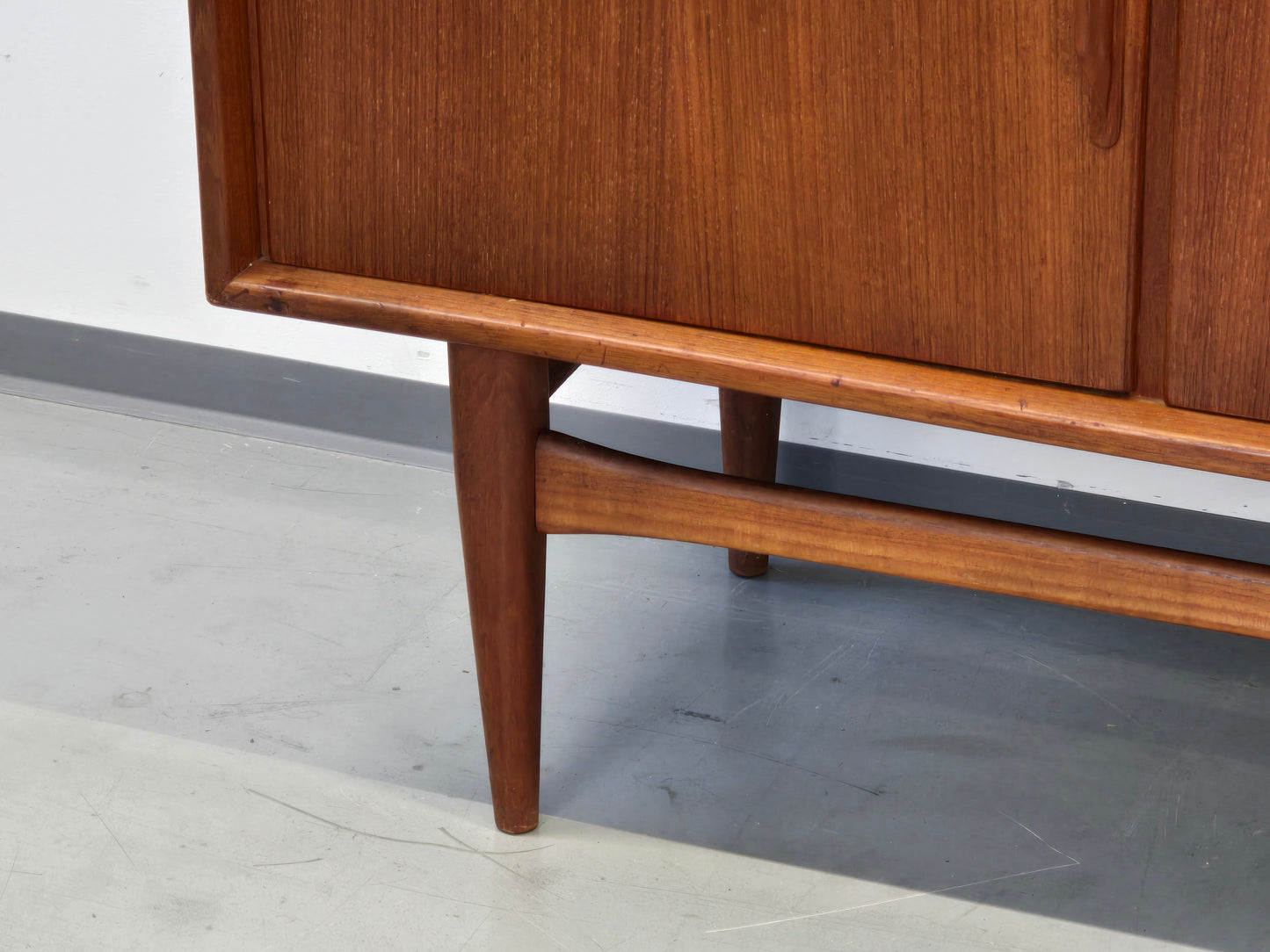 TEAK HIGHBOARD Heinrich Riestenpatt RT Möbel 60er Sideboard Danish Design XL