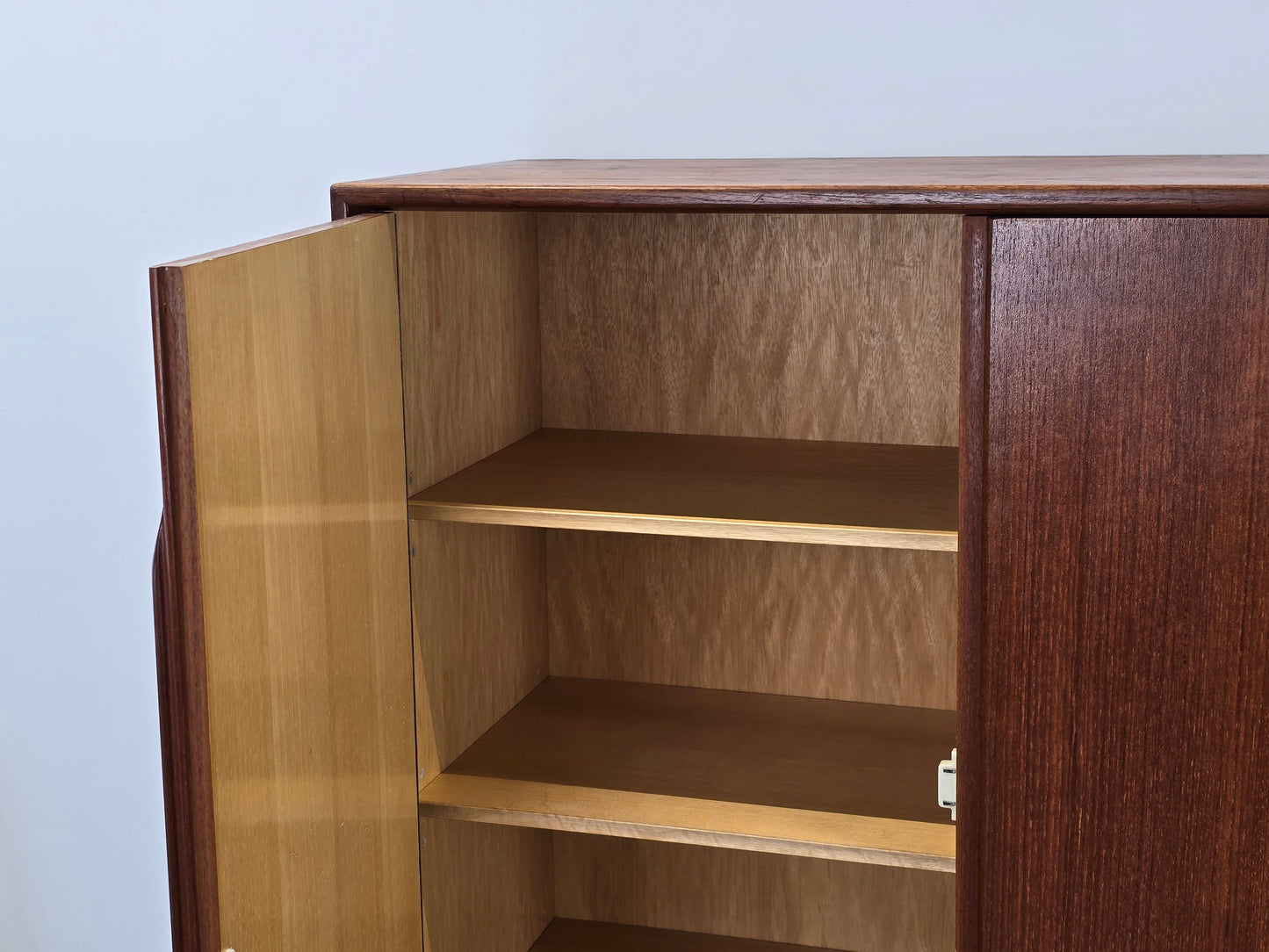TEAK HIGHBOARD Heinrich Riestenpatt RT Möbel 60er Sideboard Danish Design XL