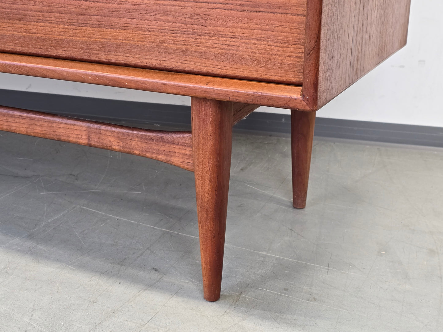 TEAK HIGHBOARD Heinrich Riestenpatt RT Möbel 60er Sideboard Danish Design XL