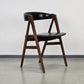 THOMAS HARLEV Stuhl Farstrup 213 Teak Mid Century Danish Design Vintage Chair