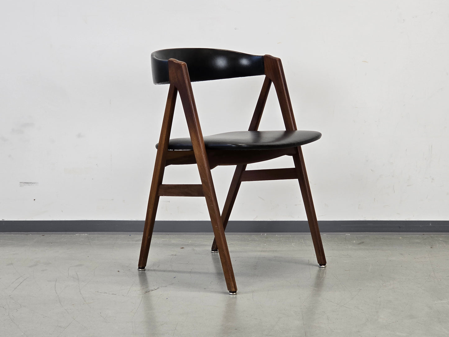 THOMAS HARLEV Stuhl Farstrup 213 Teak Mid Century Danish Design Vintage Chair
