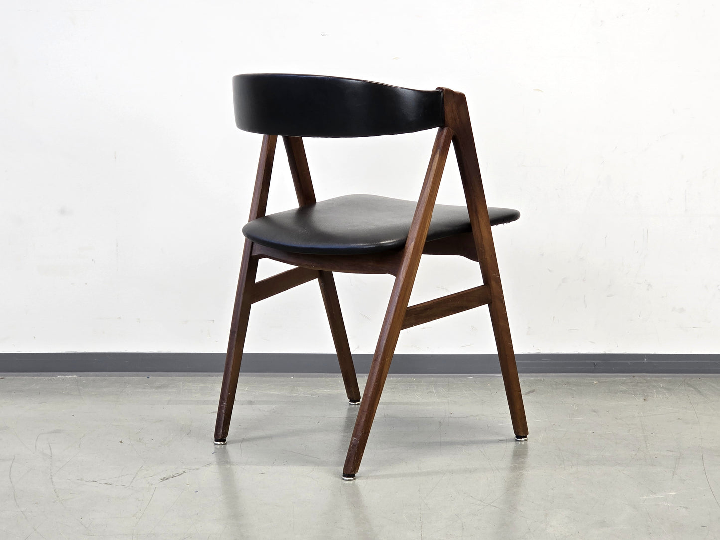 THOMAS HARLEV Stuhl Farstrup 213 Teak Mid Century Danish Design Vintage Chair